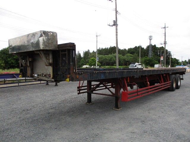 東急  アオリ付・フラット・ダンプトレーラー 平成08年式 TF28H8C2｜画像1