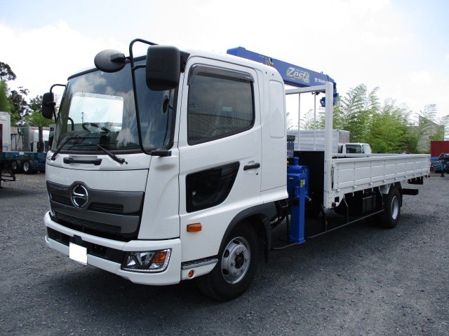 日野 レンジャー 平ボディ・クレーン付 平成30年式 2KG-FD2ABA｜画像1