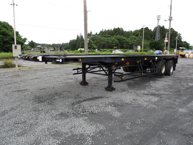 日本フルハーフ  コンテナシャーシー 平成18年式 DFPTF241BN改｜画像1