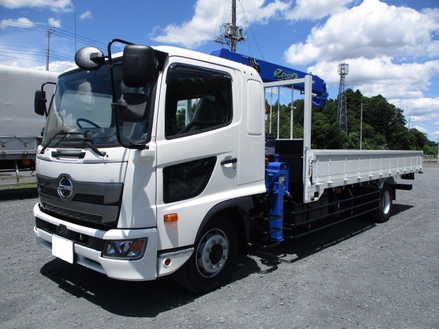 日野 レンジャー 平ボディ・クレーン付 令和01年/平成31年式 2PG-FE2ABA｜画像1