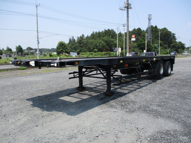 日本フルハーフ  コンテナシャーシー 平成18年式 DFPTF241BN改｜画像1