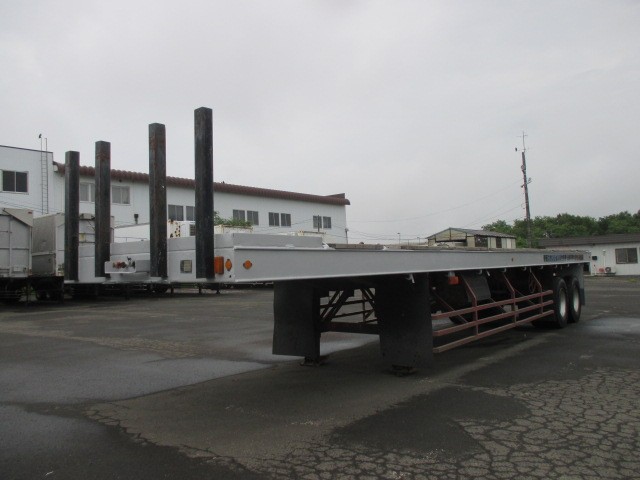 トレールモービル  アオリ付・フラット・ダンプトレーラー 平成03年式 P239B｜画像1