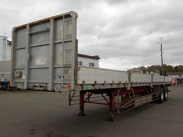 国内・その他 国産車その他 アオリ付・フラット・ダンプトレーラー 平成06年式 TS2106｜画像1