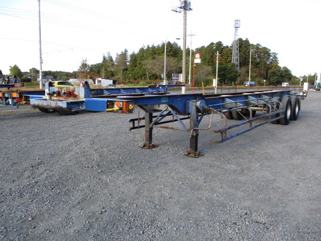 日本フルハーフ  コンテナシャーシー 昭和63年式 FKD240｜画像1