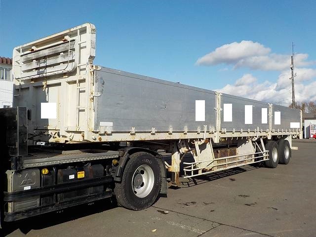 東急  アオリ付・フラット・ダンプトレーラー 平成13年式 TF28H7B2｜画像1