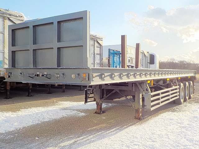 東急  アオリ付・フラット・ダンプトレーラー 平成03年式 TF383｜画像1