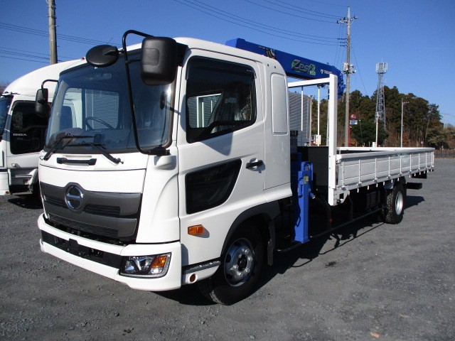 日野 その他 平ボディ・クレーン付 令和01年/平成31年式 2KG-FD2ABA｜画像1