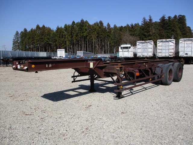 日本フルハーフ  コンテナシャーシー 平成19年式 KFKCF220｜画像1