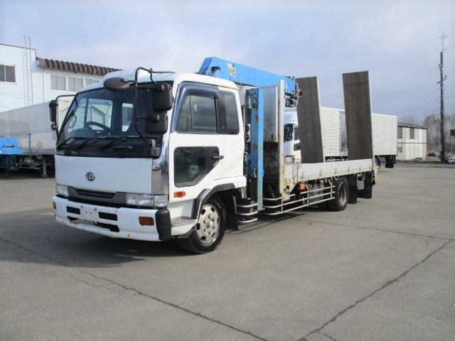 日産UD コンドル 平ボディ・クレーン付 平成08年式 KC-LK280KN｜画像1