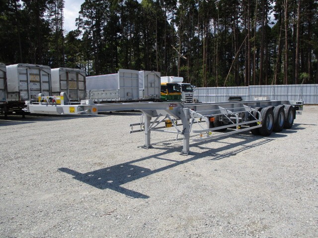 日本フルハーフ  コンテナシャーシー 令和02年式 KFKGF340W｜画像1