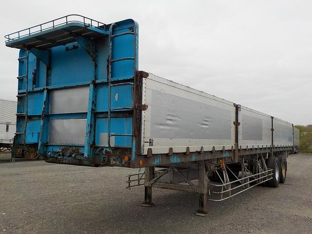 東急  アオリ付・フラット・ダンプトレーラー 平成03年式 TF1591｜画像1