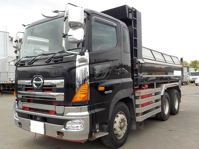 日野 プロフィア ダンプ・重機運搬車 平成26年式 QKG-FS1EKAA｜画像1