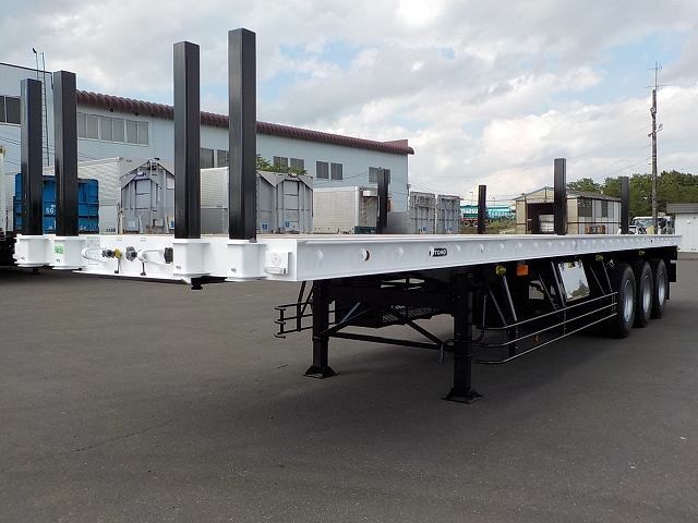   アオリ付・フラット・ダンプトレーラー 式 TF36H2C3｜画像1