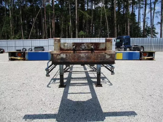 平成07年06月中古大型コンテナシャーシー日本フルハーフフルハーフの画像2