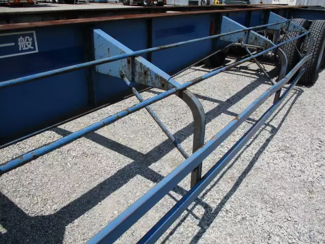 平成07年06月中古大型コンテナシャーシー日本フルハーフフルハーフの画像22