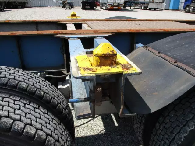 平成07年06月中古大型コンテナシャーシー日本フルハーフフルハーフの画像25