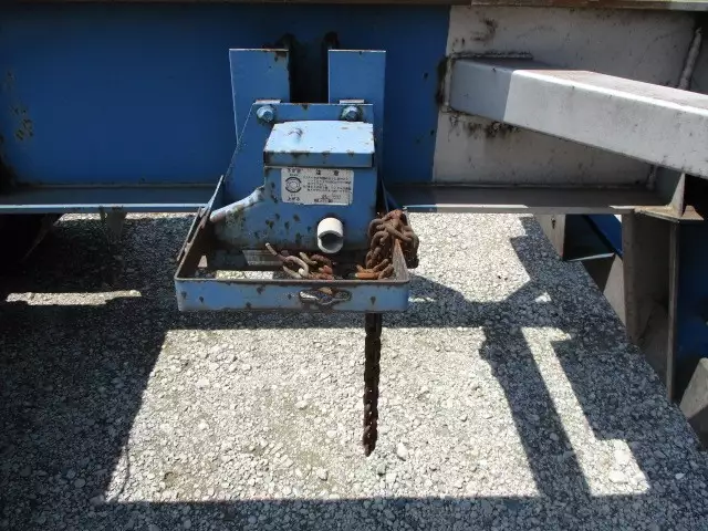 平成07年06月中古大型コンテナシャーシー日本フルハーフフルハーフの画像33