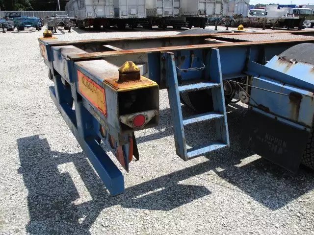 平成07年06月中古大型コンテナシャーシー日本フルハーフフルハーフの画像36