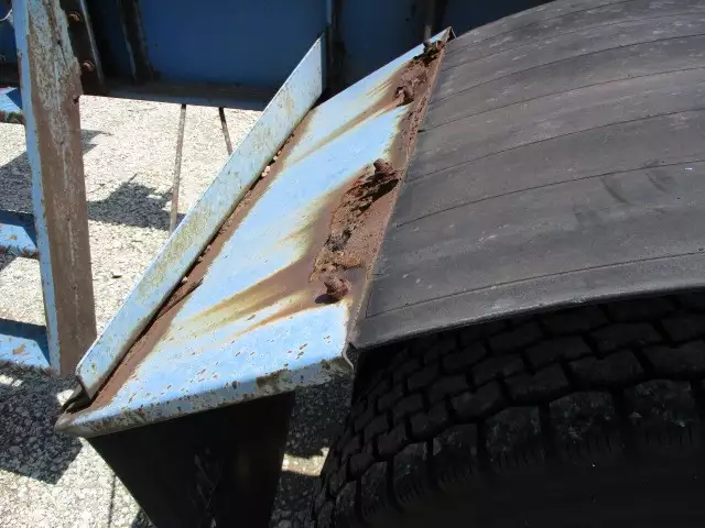 平成07年06月中古大型コンテナシャーシー日本フルハーフフルハーフの画像40