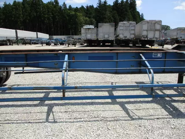 平成07年06月中古大型コンテナシャーシー日本フルハーフフルハーフの画像5