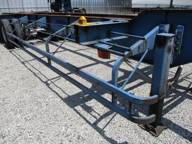 平成07年06月中古大型コンテナシャーシー日本フルハーフフルハーフの画像41