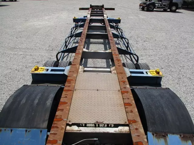 平成07年06月中古大型コンテナシャーシー日本フルハーフフルハーフの画像45