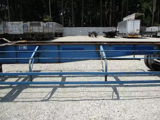 平成07年06月中古大型コンテナシャーシー日本フルハーフフルハーフの画像10