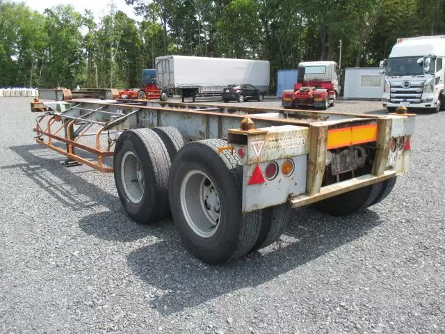 昭和55年12月中古その他コンテナシャーシー日本フルハーフフルハーフの画像17