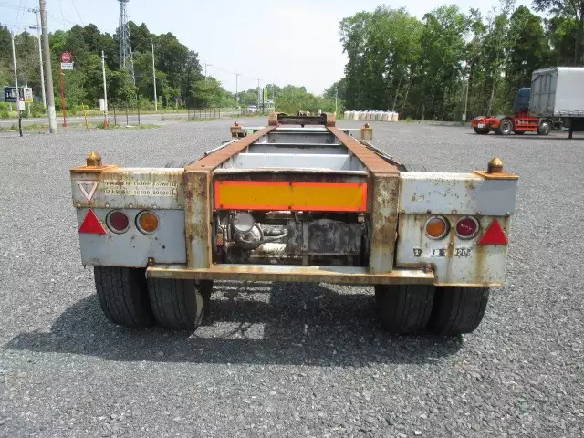 昭和55年12月中古その他コンテナシャーシー日本フルハーフフルハーフの画像18