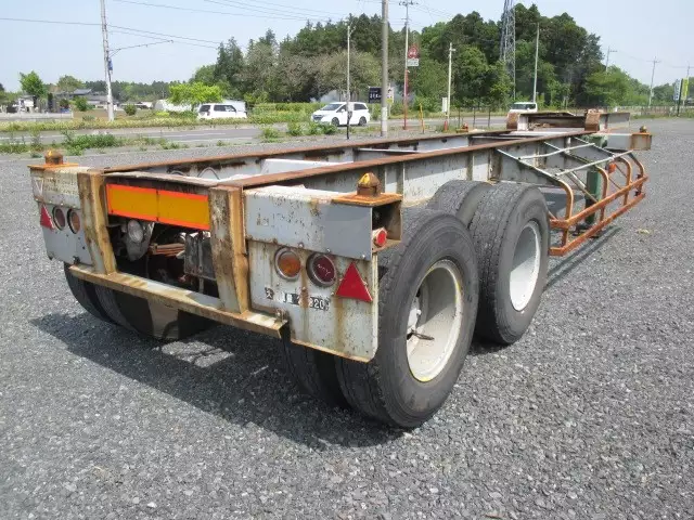 昭和55年12月中古その他コンテナシャーシー日本フルハーフフルハーフの画像19