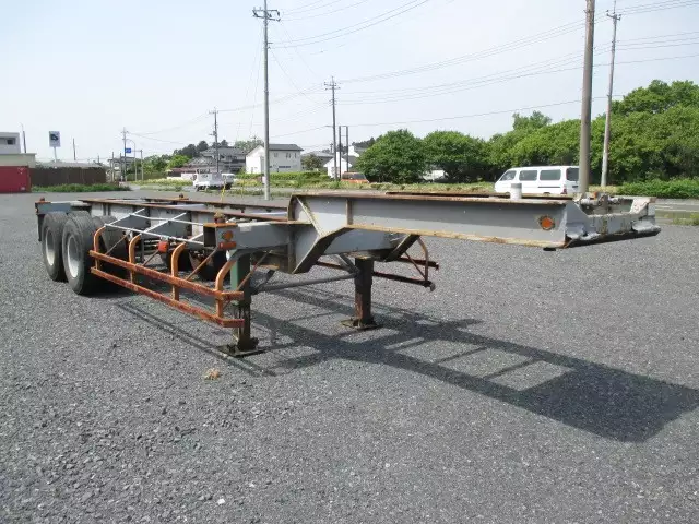 昭和55年12月中古その他コンテナシャーシー日本フルハーフフルハーフの画像3