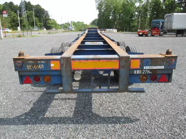 昭和54年10月中古その他コンテナシャーシー日本フルハーフフルハーフの画像5