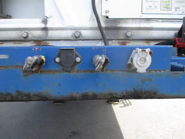 40FT2軸冷凍コンテナシャシSET　リーフサス　積載24,000㎏の画像34