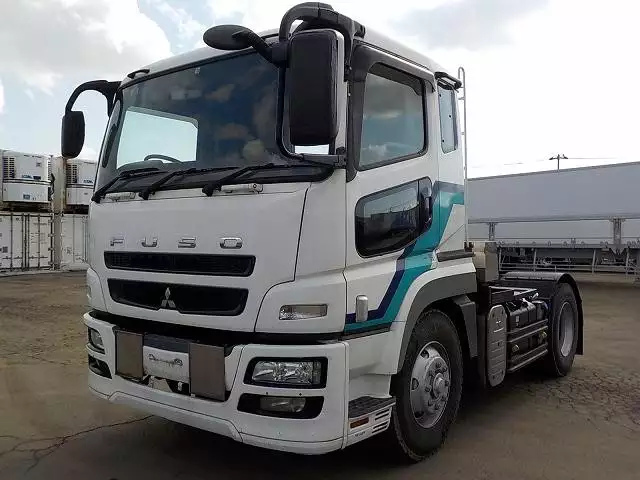 平成19年10月中古大型トラクタヘッド三菱ふそう三菱の画像1