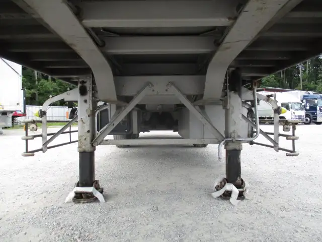 車検付：令和7年7月30日　平成27年 東邦40FT3軸コンテナシャシ（スーパーシングル エアサス）+冷凍コンテナSET　積載：29,900㎏　第五輪：11,030㎏以上　エアサスの画像13