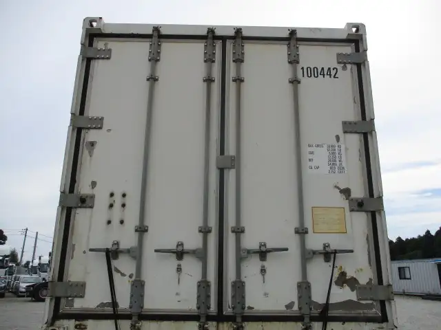 車検付：令和7年7月30日　平成27年 東邦40FT3軸コンテナシャシ（スーパーシングル エアサス）+冷凍コンテナSET　積載：29,900㎏　第五輪：11,030㎏以上　エアサスの画像44