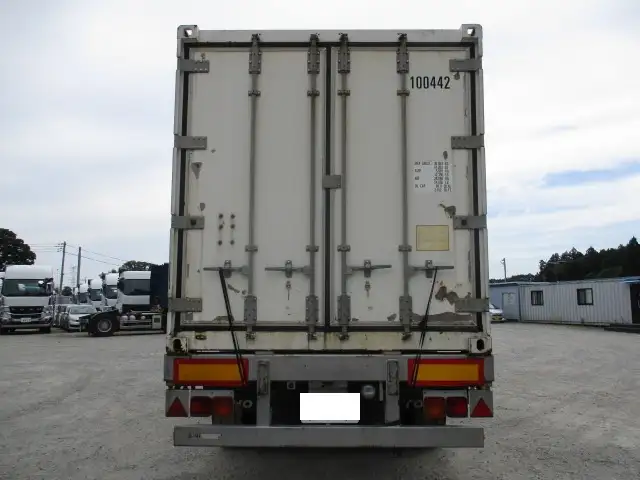 車検付:令和7年7月30日 平成27年 東邦40FT3軸コンテナシャシ(スーパーシングル エアサス)+冷凍コンテナSET 積載:29,900㎏ 第五輪:11,030㎏以上 エアサスの画像6