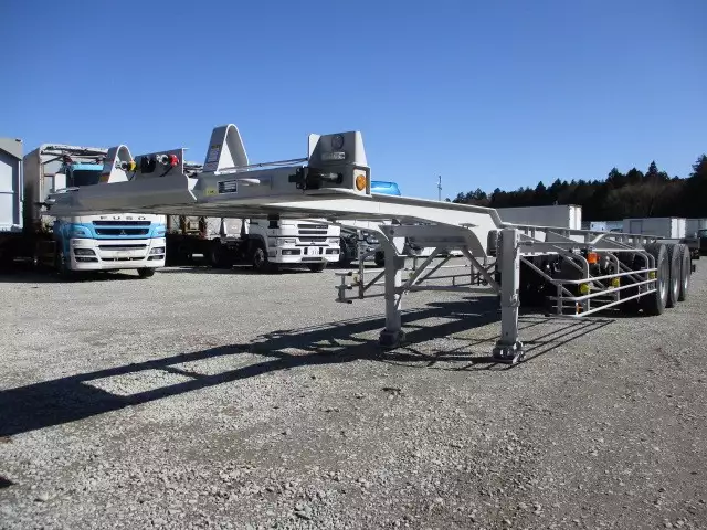 未使用車　40FT3軸コンテナシャシ　リフトアクスル　積載30,480㎏の画像1
