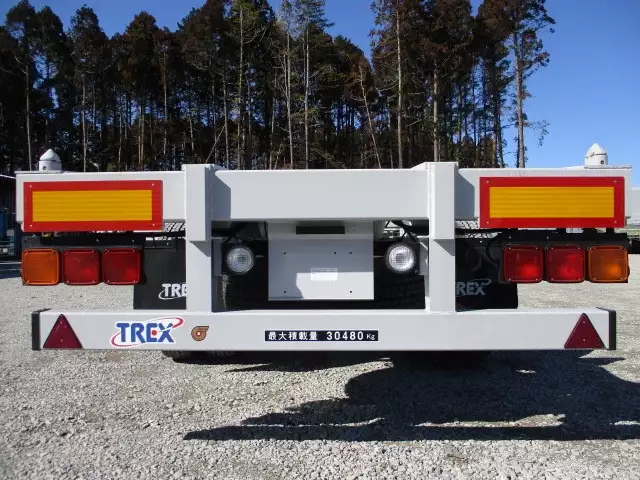 未使用車　40FT3軸コンテナシャシ　リフトアクスル　積載30,480㎏の画像6