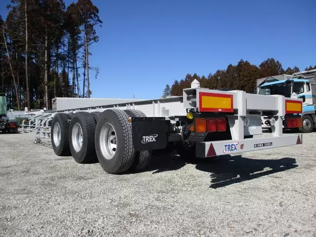 未使用車　40FT3軸コンテナシャシ　リフトアクスル　積載30,480㎏の画像7
