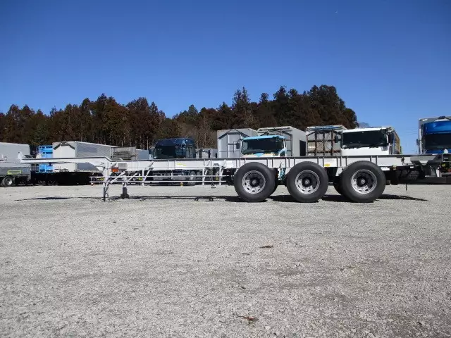 未使用車　40FT3軸コンテナシャシ　リフトアクスル　積載30,480㎏の画像8