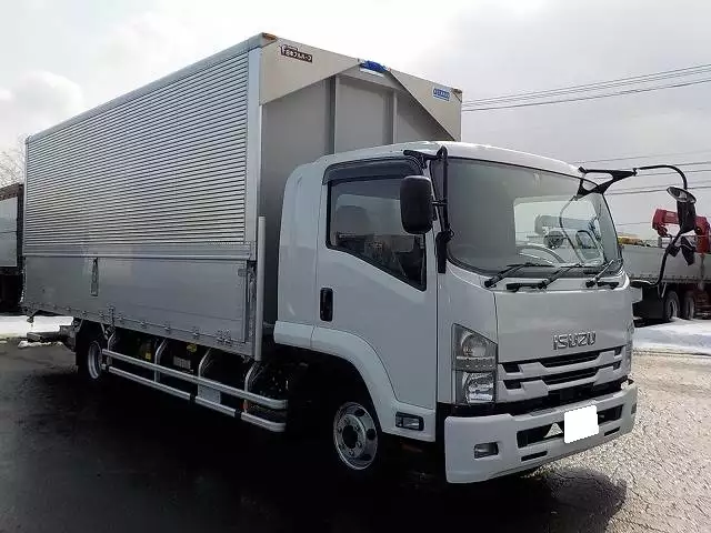 未使用‼ 寒冷地仕様‼ いすゞ 6200ワイド 4tアルミウイング エアサス 格納PG付 MT6速 210馬力 の画像3