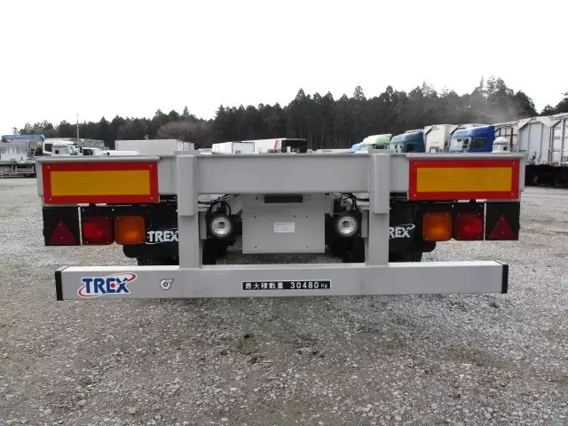 予備検査付(R3.5) 40FT3軸コンテナシャシ 3軸リーフサス 積載30,480㎏の画像5