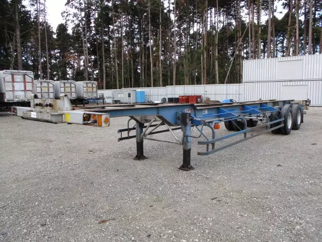 平成06年11月中古その他コンテナシャーシー日本フルハーフフルハーフの画像1