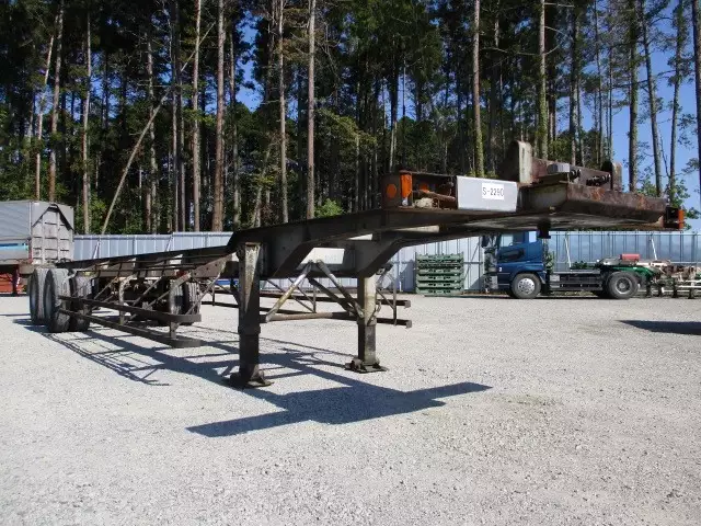 昭和58年12月中古その他コンテナシャーシー日本フルハーフフルハーフの画像3