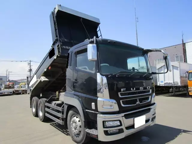 平成24年11月中古大型ダンプ三菱ふそうスーパーグレートの画像2