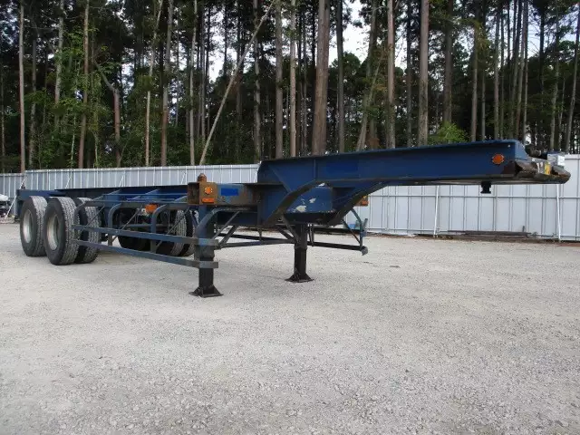 平成07年12月中古その他コンテナシャーシー日本フルハーフフルハーフの画像3