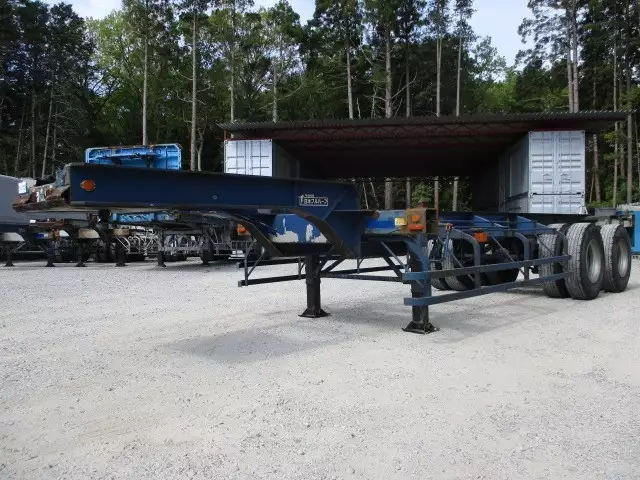 平成07年10月中古その他コンテナシャーシー日本フルハーフフルハーフの画像1