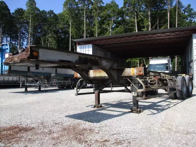 平成02年02月中古その他コンテナシャーシー日本フルハーフフルハーフの画像1