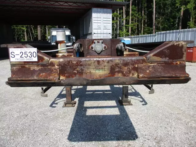 平成02年02月中古その他コンテナシャーシー日本フルハーフフルハーフの画像10